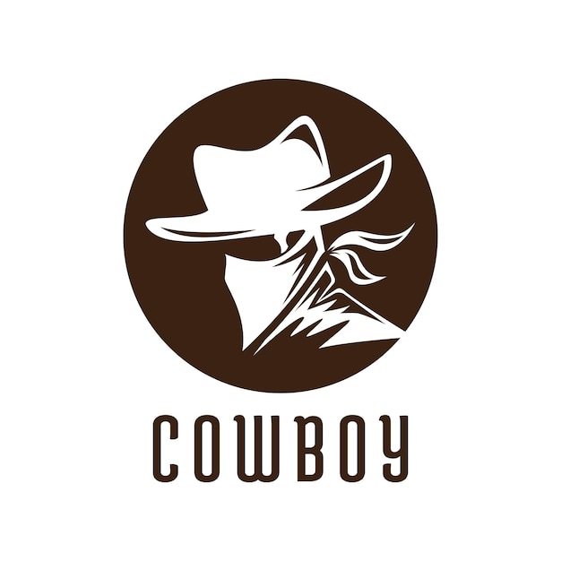 Cowboy rider illustration