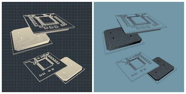 CPU blueprints