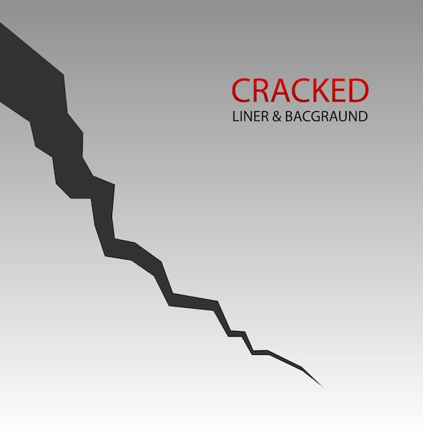 Cracked ground realistic crack texture crack rift on surface split terrain after earthquake crack on