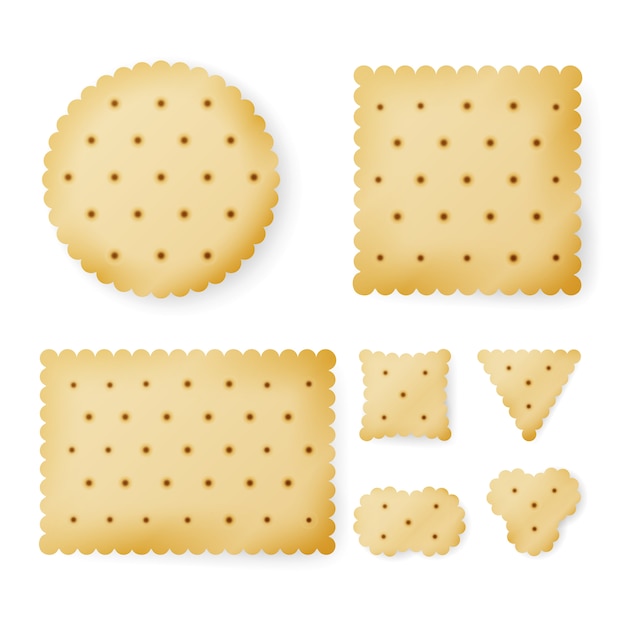 Cracker In Different Shapes