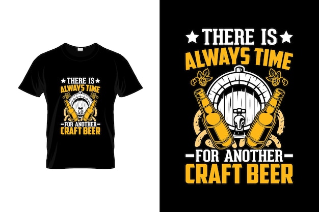 Craft beer TShirt Design or Craft beer poster Design Craft beer Quotes Craft beer Typography