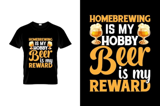 Craft beer TShirt Design or Craft beer poster Design Craft beer Quotes Craft beer Typography