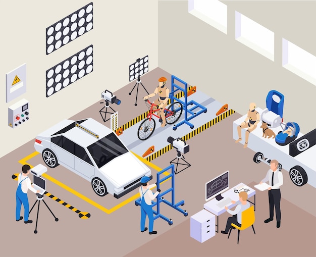 Crash Test Area Composition