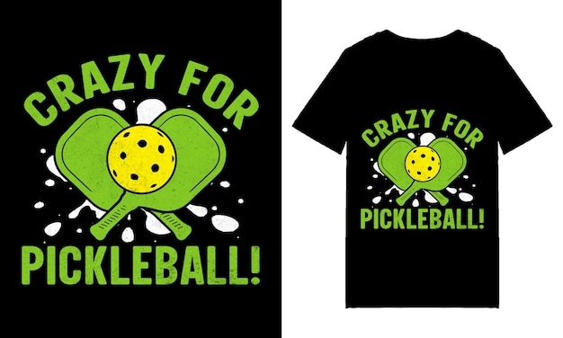 Vector crazy for pickleball!