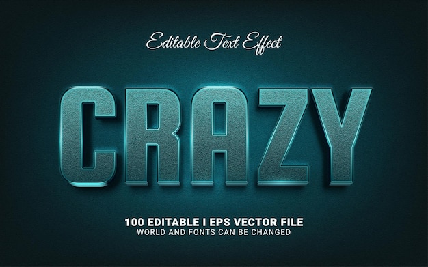 Crazy text effect