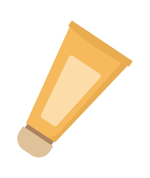 Cream tube icon Vector illustration