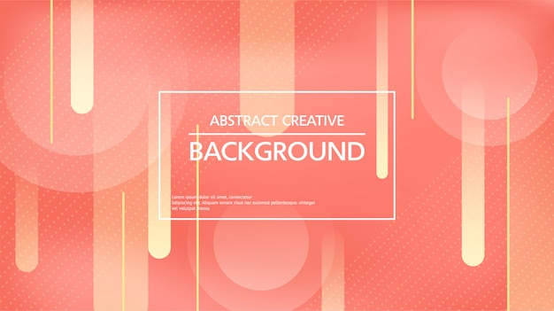 Creative abstract background