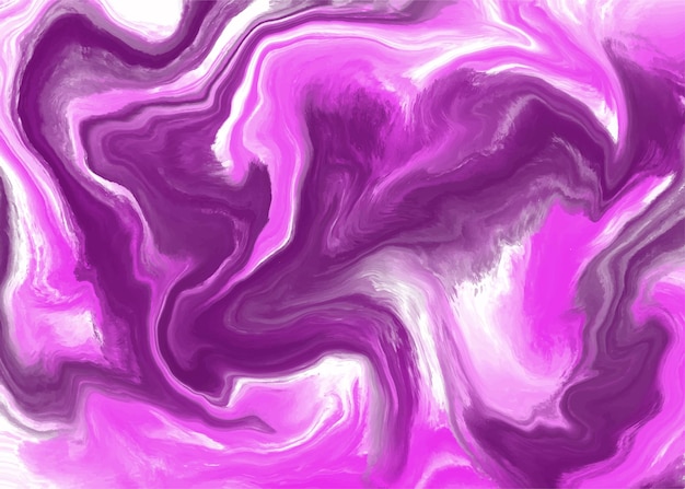 Creative abstract fluid art with liquid marble effect