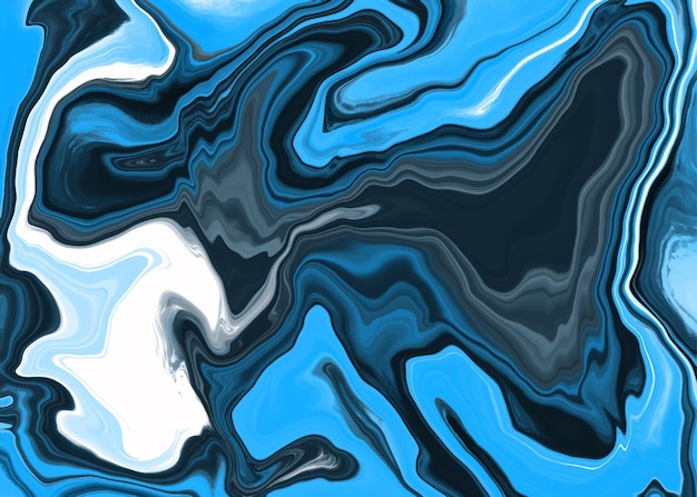 Vector creative abstract fluid art with liquid marble effect