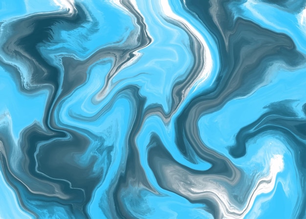 Vector creative abstract fluid art with liquid marble effect