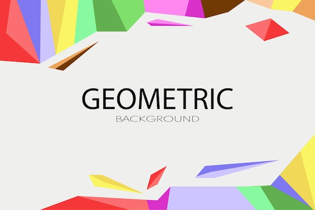 Creative abstract geometric vector design suitable for wallpaper background banner etc