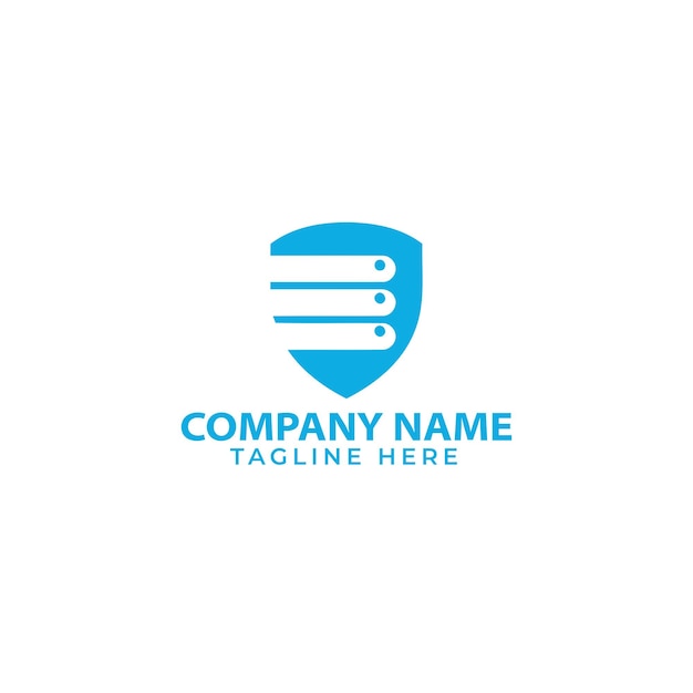 Creative abstract golden technology logo for IT company