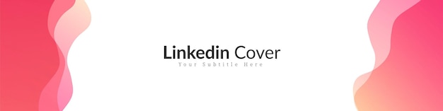 creative abstract linkedin banner