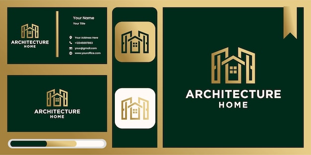 Creative architecture home logo ,Real Estate Logo, Creative Home Logo Collection, Home Logo Set. Vector Illustrator with fancy colors