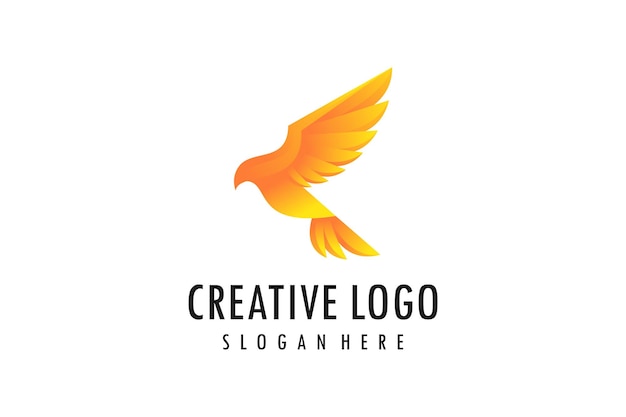 Creative bird logo vector graphics