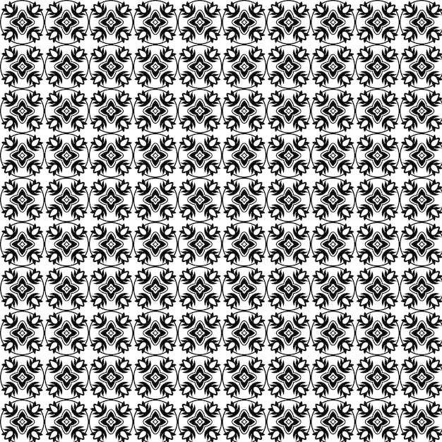 Creative Black and White Pattern