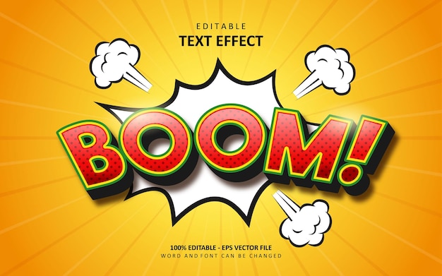 Creative Boom text effect