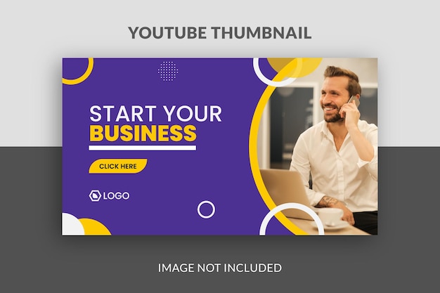 Creative Business banner and YouTube thumbnail