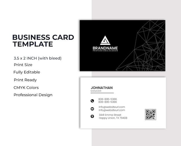 Creative Business Card Design Template