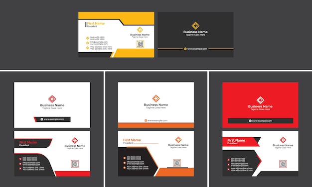 Creative Business Card Design Template