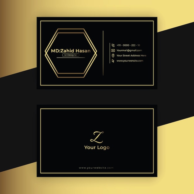 Creative Business Card Template Design Creative Card Design