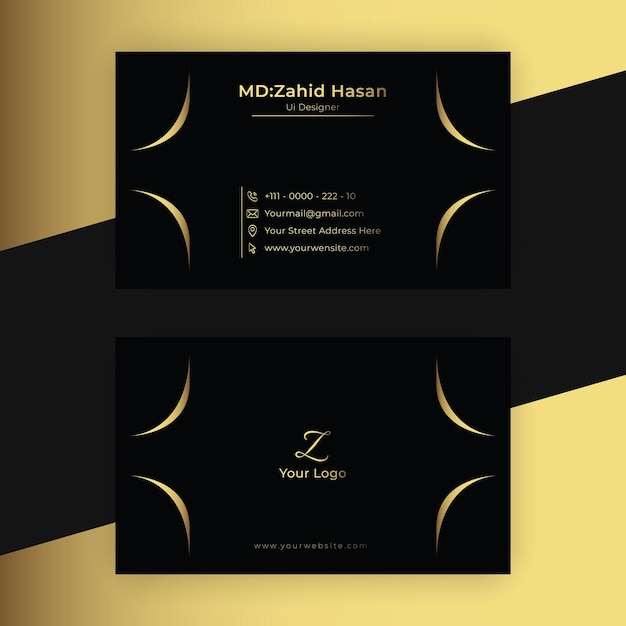 Creative Business Card Template Design Creative Card Design