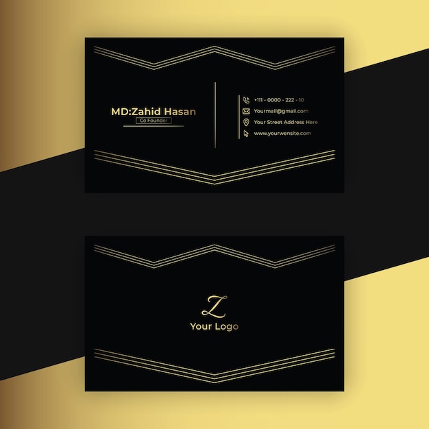 Creative Business Card Template Design Creative Card Design