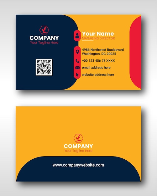 Creative Business Card Template Design