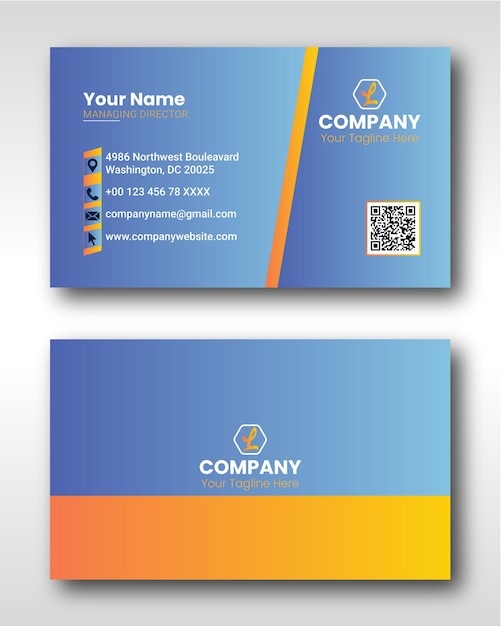 Creative Business Card Template Design