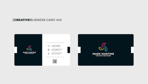 Creative Business Card Template v45