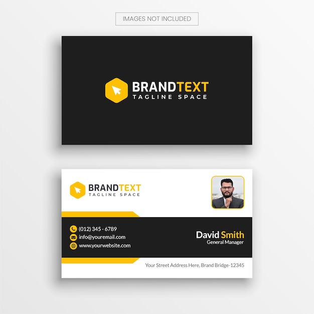 Creative business card template