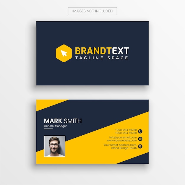 Creative business card template