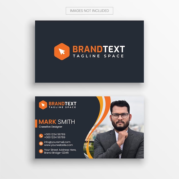 Creative business card template