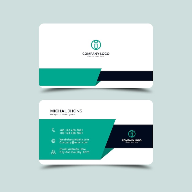 Creative business card template