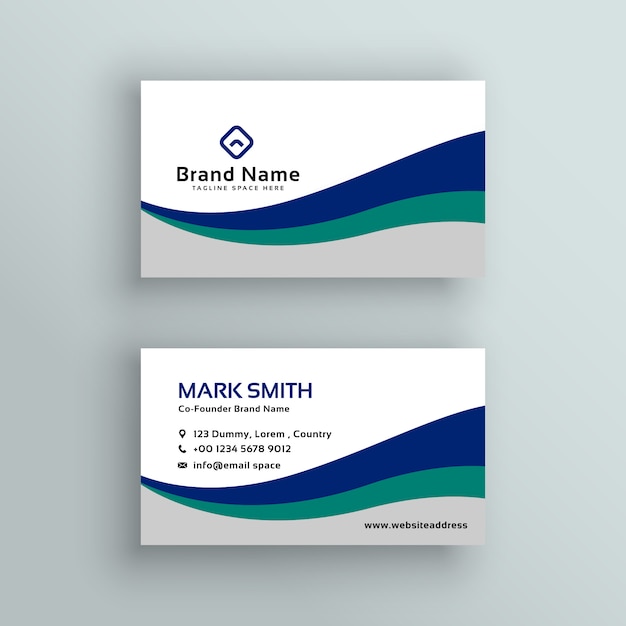 creative business card vector design