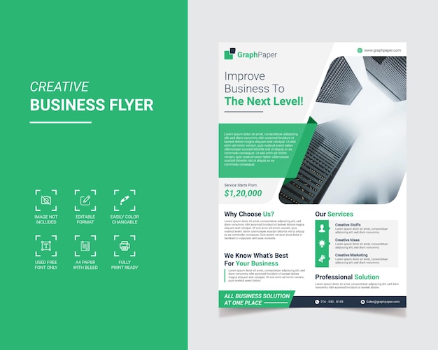 Creative Business Flyer Design Template