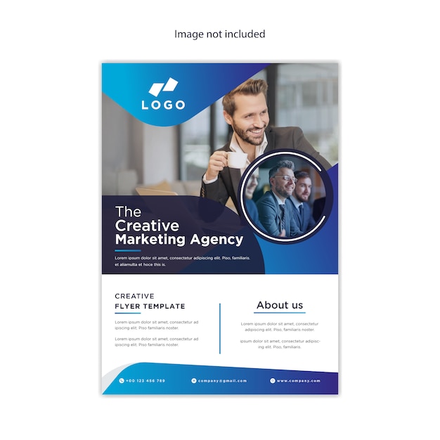 Creative business flyer template  