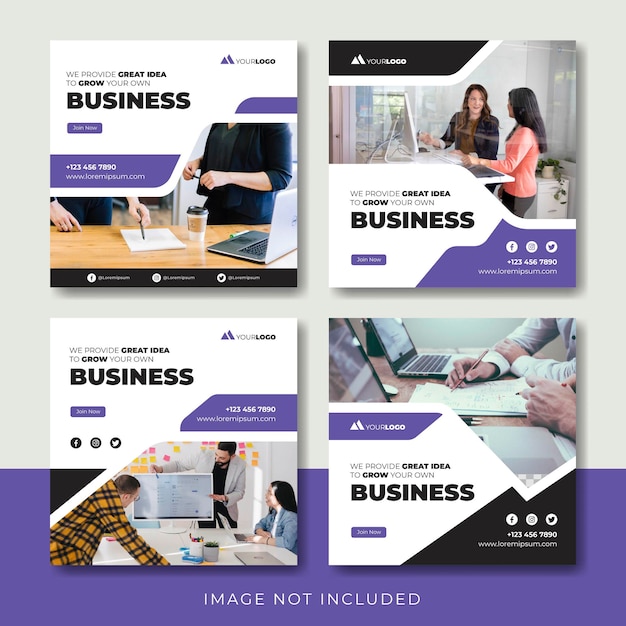 Creative Business Instagram Post Template