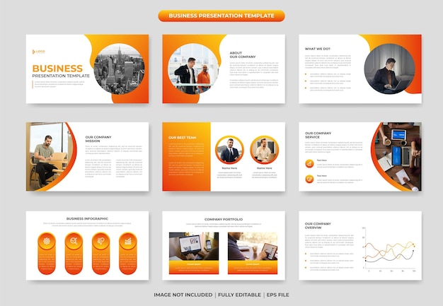 Creative business powerpoint presentation slide template design