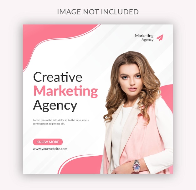 Creative business social media banner design