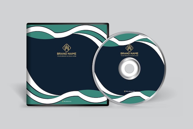 Creative CD cover design layout