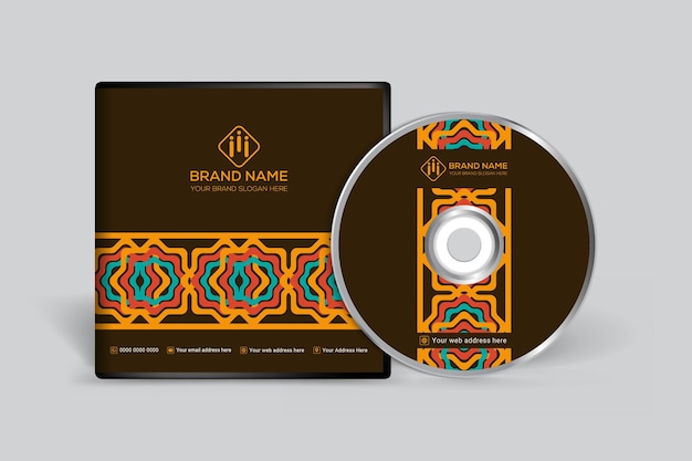 Creative CD cover template