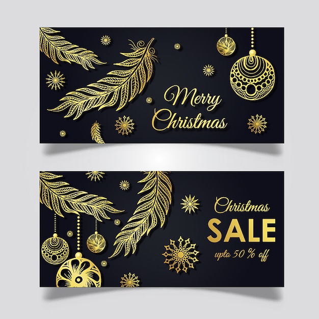 Creative Christmas Banners Designs