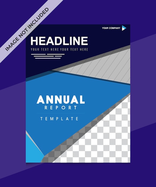 creative and clean annual report business annual report template