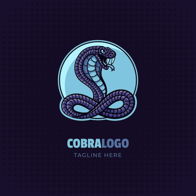 Creative cobra logo template