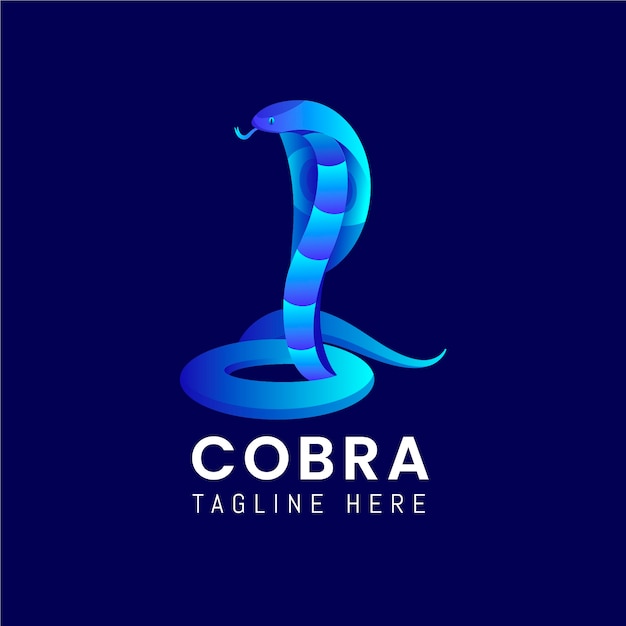 Vector creative cobra logo template