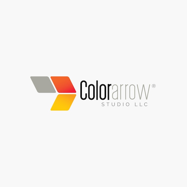 Creative Colorful Arrow Logo