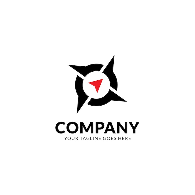 Creative Compass Concept Logo Design Template