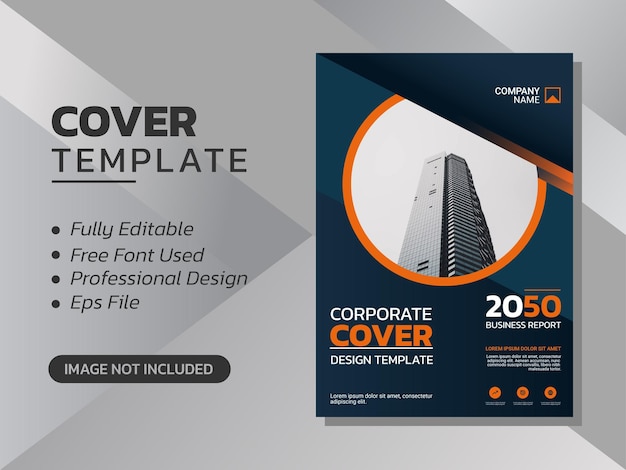 Creative corporate book cover design