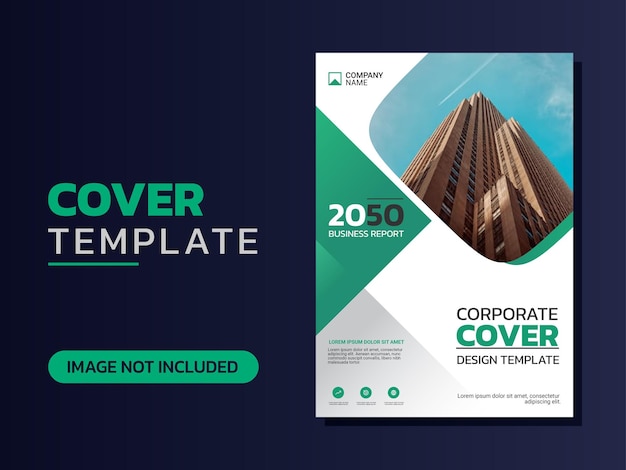 Creative corporate book cover design